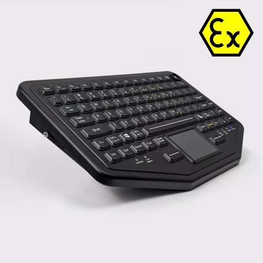 Armadex BT-Key-02 robbanásbiztos (ATEX) számítógép billentyűzet