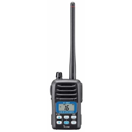 Icom IC-M87 robbanásbiztos (ATEX) kézi hajórádió