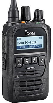 Icom IC-F62D digitális urh adó vevő