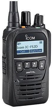 Icom IC-F52D digitális urh adó vevő