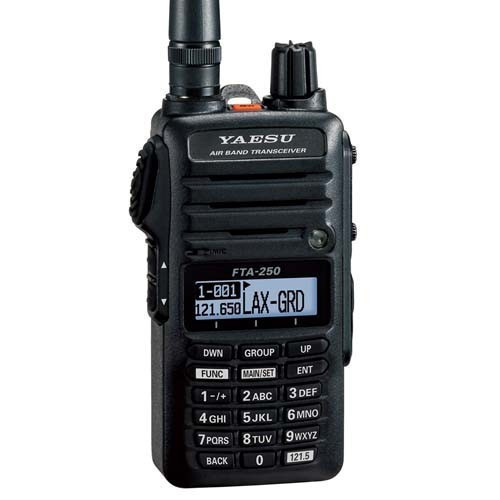 Yaesu FTA-250L repülési sávú adóvevő