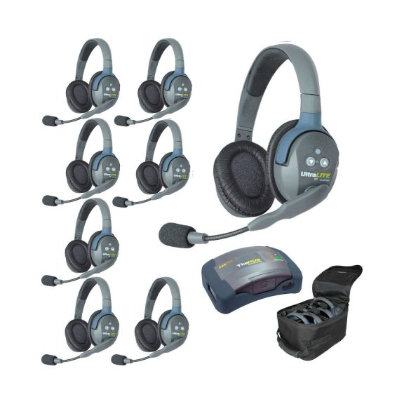 Eartec UltraLITE-HD & HUB intercom szett - kétoldalas fejhallgatóval